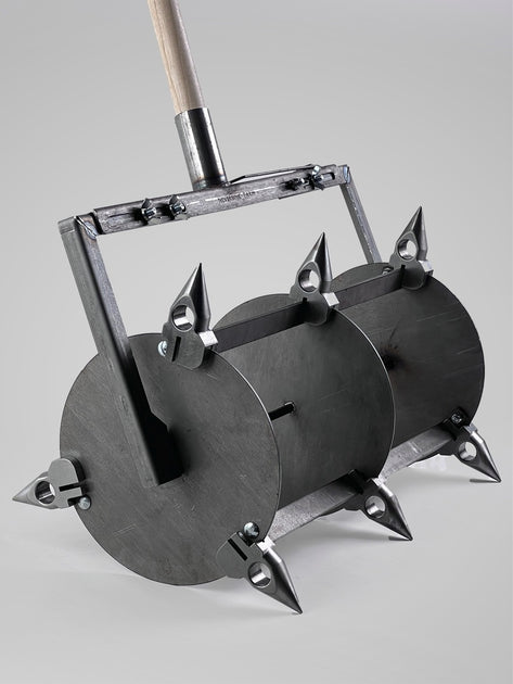 Gridder Rolling Dibbler | Bed Marker | Roller