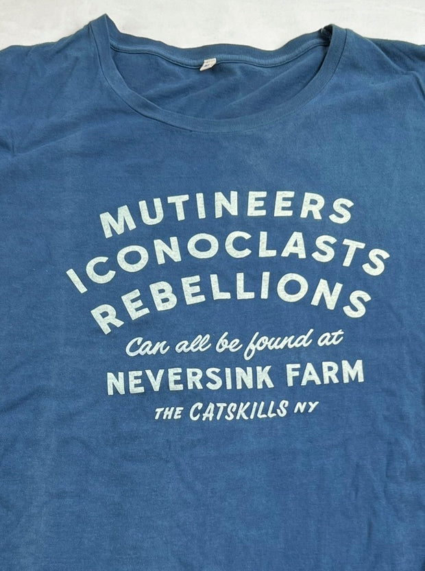 Tshirt | No Till | Neversink Farm | Natural Indigo